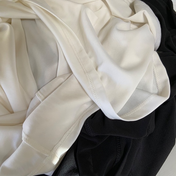 NEW! Sandra Darren Maxi Dress Black and White Size Small - Picture 8 of 10